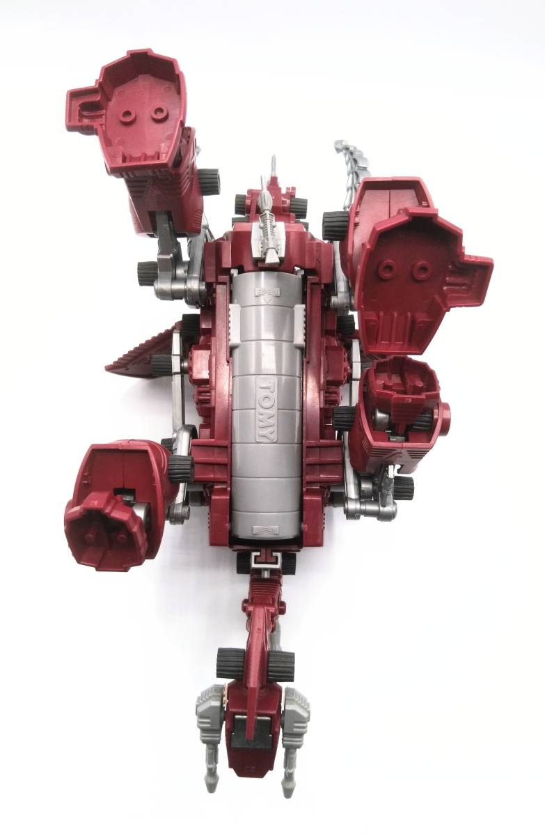 旧ゾイド メカ生体 当時物 赤マンモス MAMMOTH THE DESTROYER 海外版