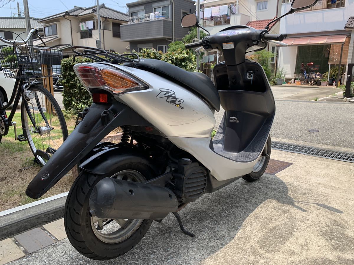 Honda ホンダ ディオdio Af56 低燃費の4サイクル原付バイク 前タイヤ新品 通勤通学配達にオススメ 福岡市内発どこでも陸送可能 人気特価 Honda ホンダ ディオdio Af56 低燃費の4サイクル原付バイク 前タイヤ新品 通勤通学配達にオススメ 福岡市内発どこでも陸送可能 人気特価