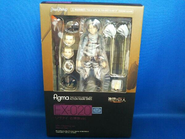 美品 未使用品 未開封品 フィギュア figma EX-020 進撃の巨人 リヴァイ