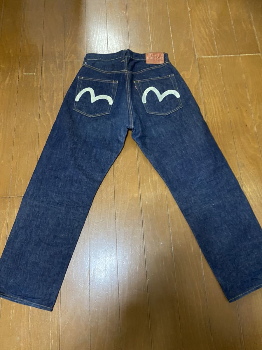 EVISU Lot.2001 No.2 紅白耳 14.5oz エヴィスジーンズ 32×35 男性用