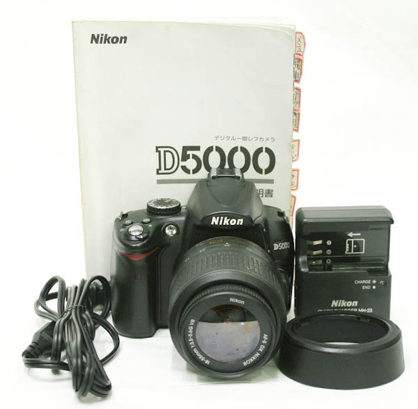 Nikon D5000 18-55mm VR with Camera SLR Digital DSLR : com f⁄3.5-5.6G