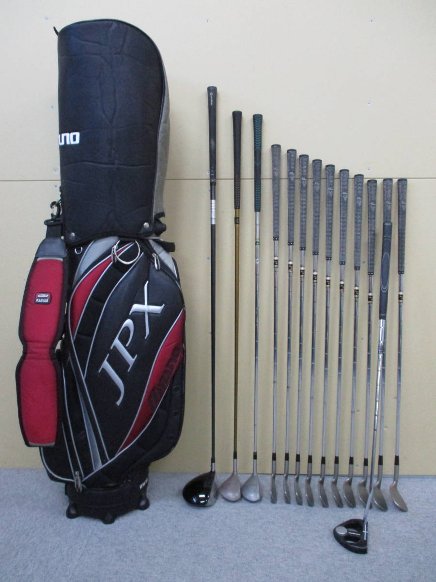 メンズ　ゴルフクラブセット　ミズノ　テーラーメイド等 テーラーメイド ミズノ メンズゴルフ クラブセット 13本 右利き用