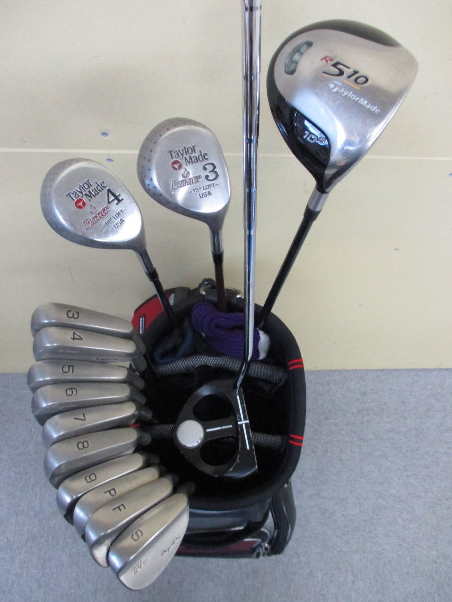 V758 テーラーメイド ミズノ メンズ ゴルフ クラブ フルセット 14点 R