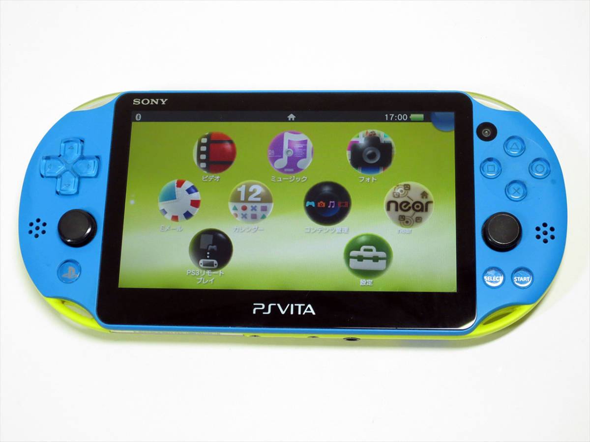psvita 2000 8GBメモリーカード USB充電器付き PS VITA PCH-2000 本体