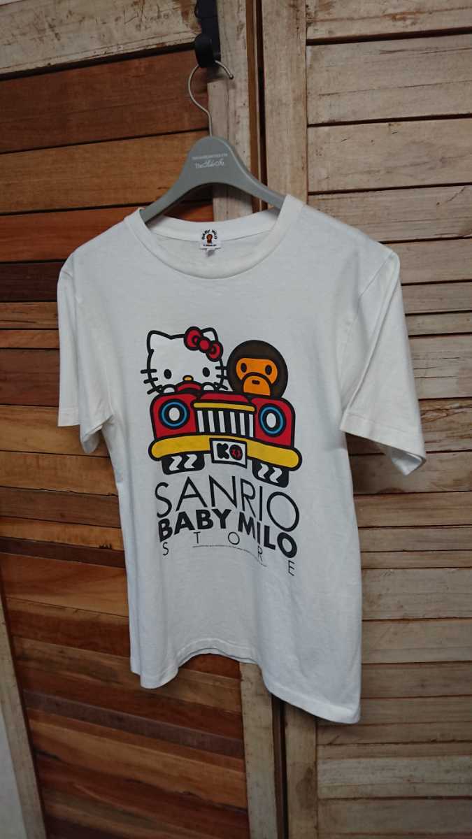 A BATHING APE/BABY MILO/SANRIO/ハローキティ エイプ マイロ Tシャツ
