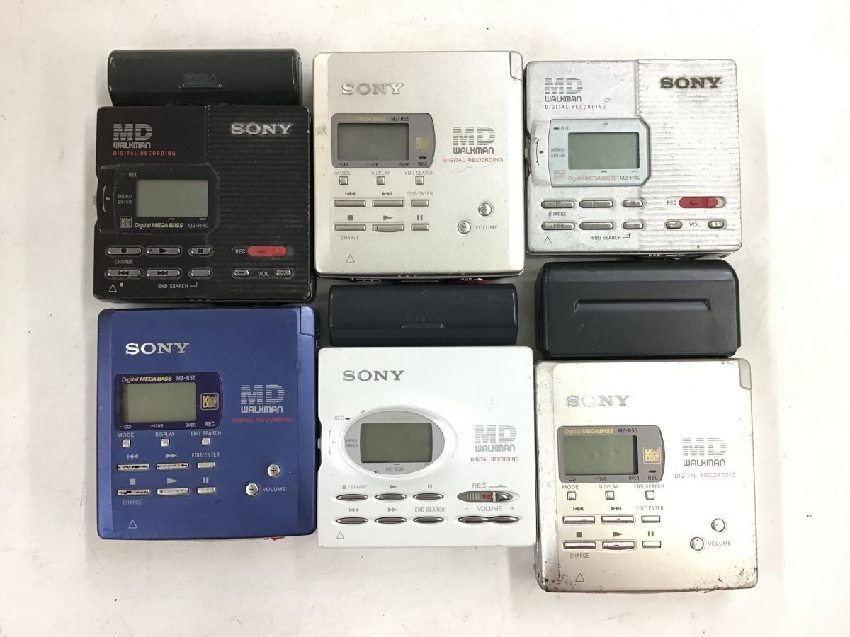 A]SONY ポータブルMDプレーヤー MZ-R90/アダプタAC-MZR55 Amazon.com