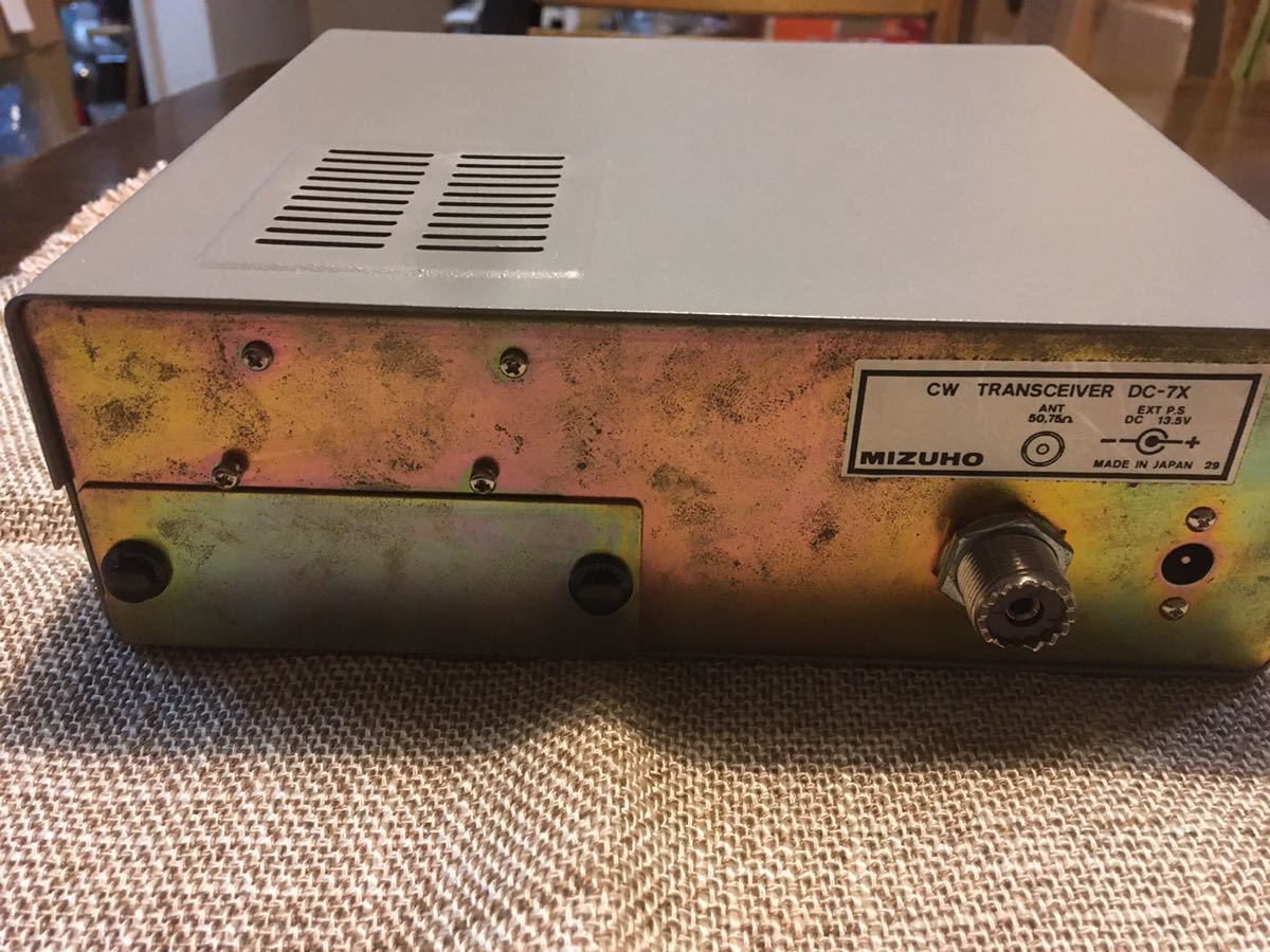 週末限定価格 MIZUHO DC-7X 40M CWトランシーバー MIZUHO ミズホ CW TRANSCEIVER DC-7X Yahoo!オークション - ミズホ