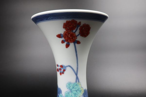 人間国宝　十三代　今泉今右衛門　錦　野菜絵蓋物　五客　共箱　有田焼　鍋島様式 今泉今右衛門 共箱 佳香人間国宝 本物保証 十三代 十