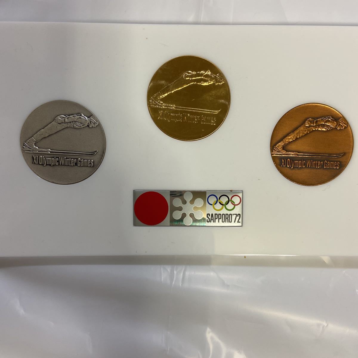 K18 第11回札幌オリンピック冬季大会記念 金メダル 750刻印 総 記念