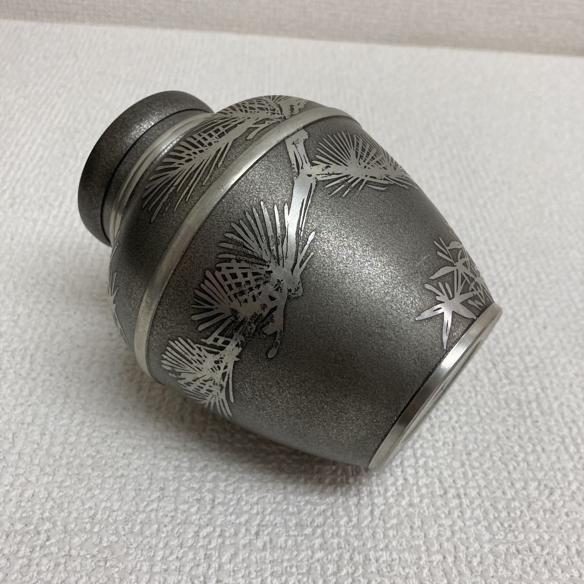茶入 茶壺 茶筒 茶道具 煎茶道具 茶壷 古錫 錫製 茶葉罐 錫 茶器
