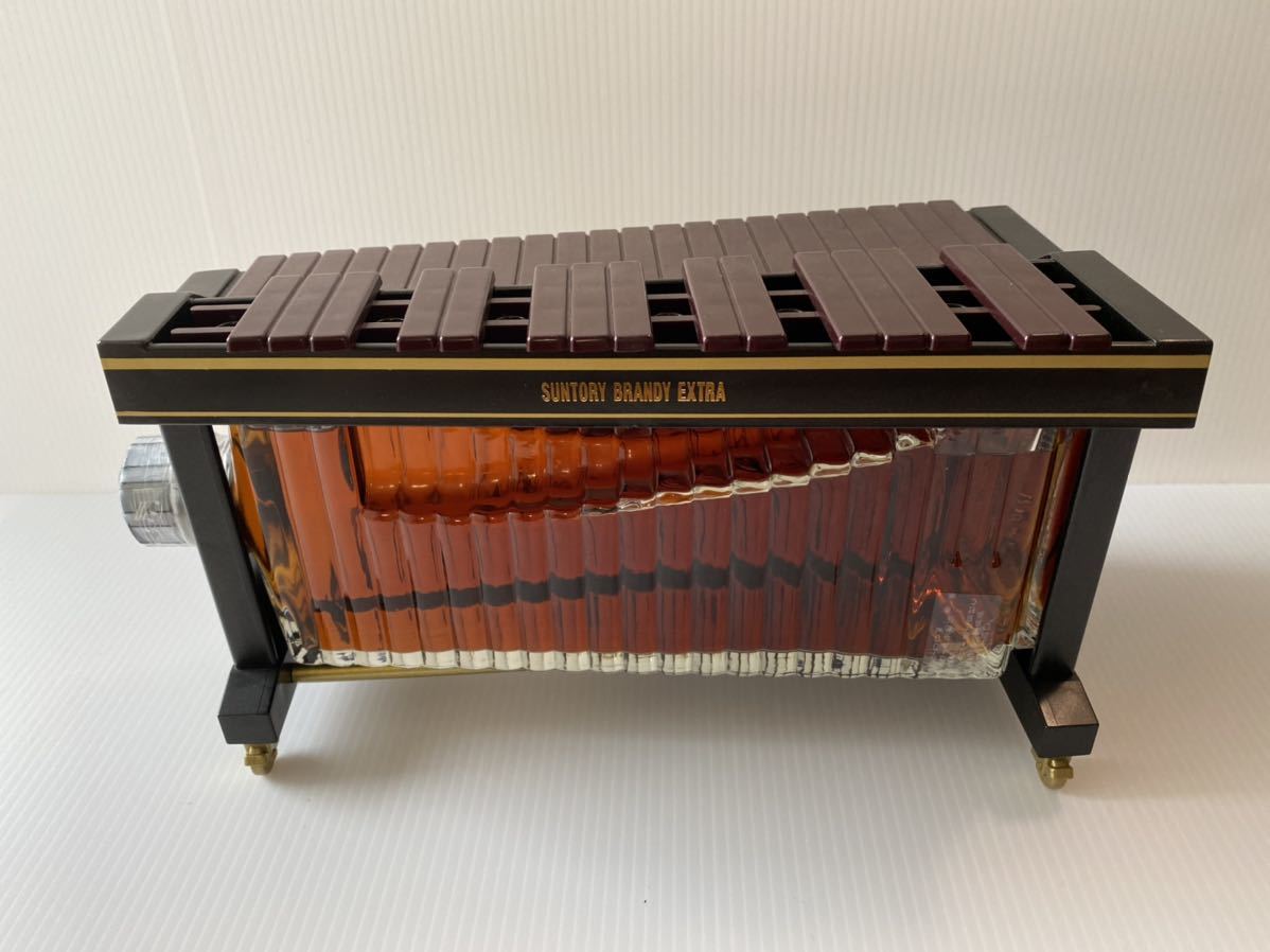 未開栓 サントリー ブランデー エクストラ 楽器マリンバ型ボトル