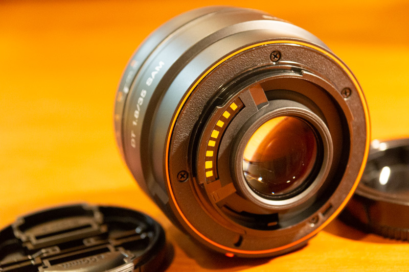 SONY単焦点初めてレンズ DT35mm F1.8 SAM SAL35F18【α一眼レフでの単