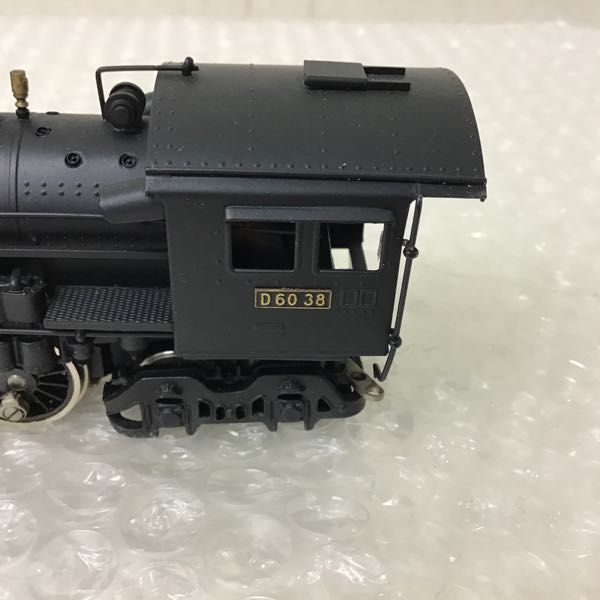 MSK HOゲージ D60 38 蒸気機関車 金属製 テンダー付 真鍮モデル