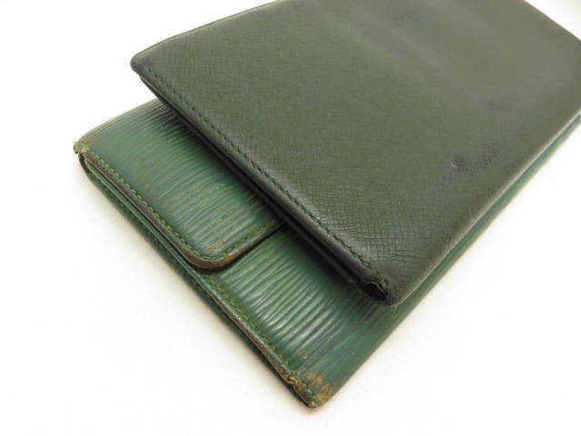 1円 ヴィトン エピ タイガ 財布 札入れ 計6点セット DD607 1円