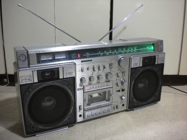 サンヨー MR-X920 大型ステレオラジカセ ジャンク品 SANYO 昭和レトロ