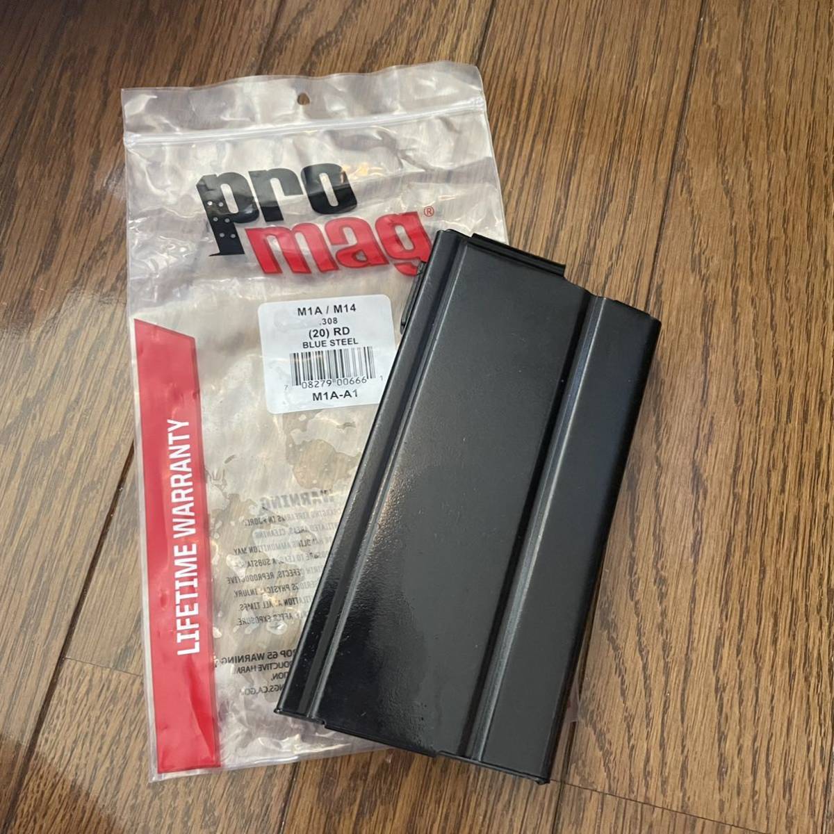 実物 promag M14 M1A マガジン ブルースチール 東京マルイ cyma we s&t g&g ares ハドソン ホビーフィックス AGM ガスガン ebr sfa