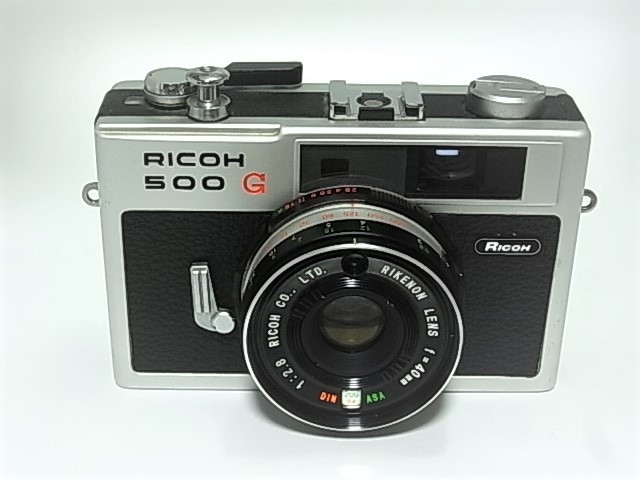 RICOH 500 G コンパクトカメラ　実写作例あり カメラ RICOH 500 G コンパクトカメラ 実写作例あり