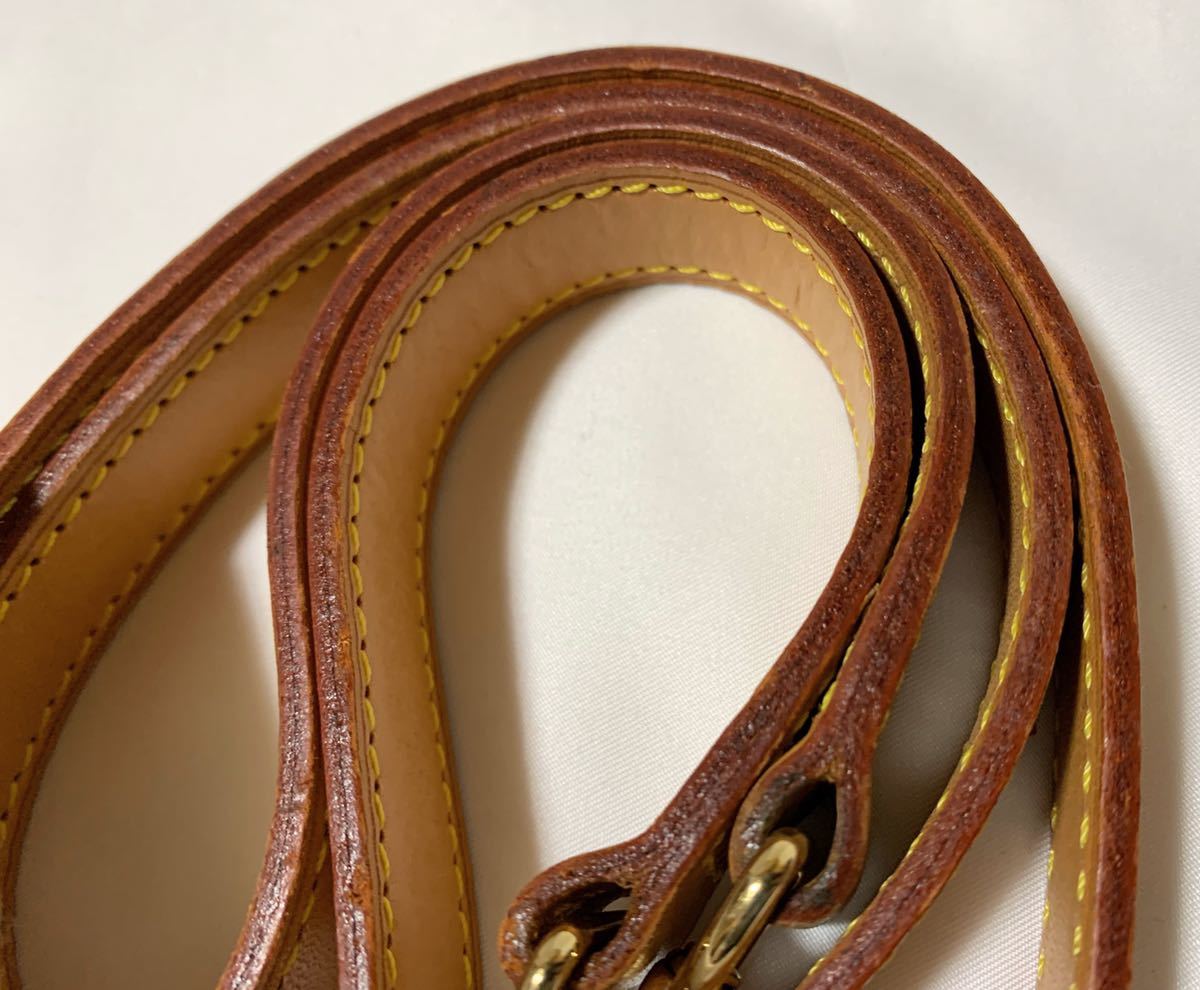 LOUIS VUITTON ルイヴィトン ショルダーストラップ ヌメ革 レザー 