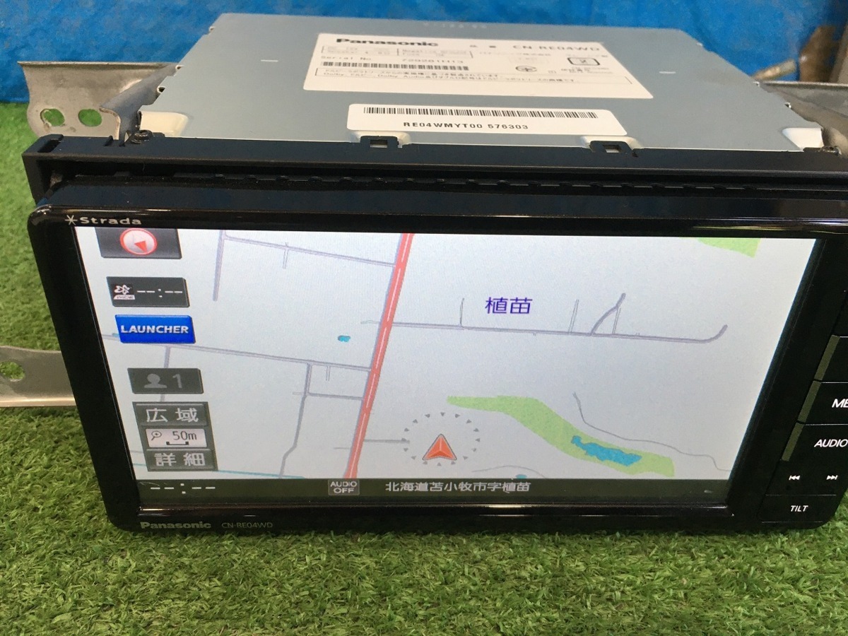 Panasonic パナソニック strada CN-RE04WD ストラーダ フルセグ 