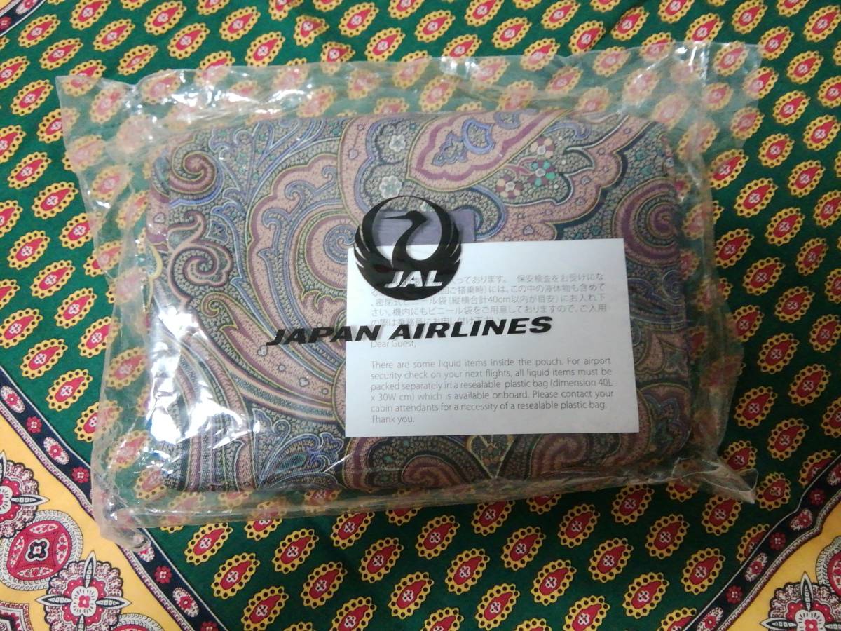 JAL ETRO - ファーストクラスアメニティ ファーストクラス JAL、国際線 