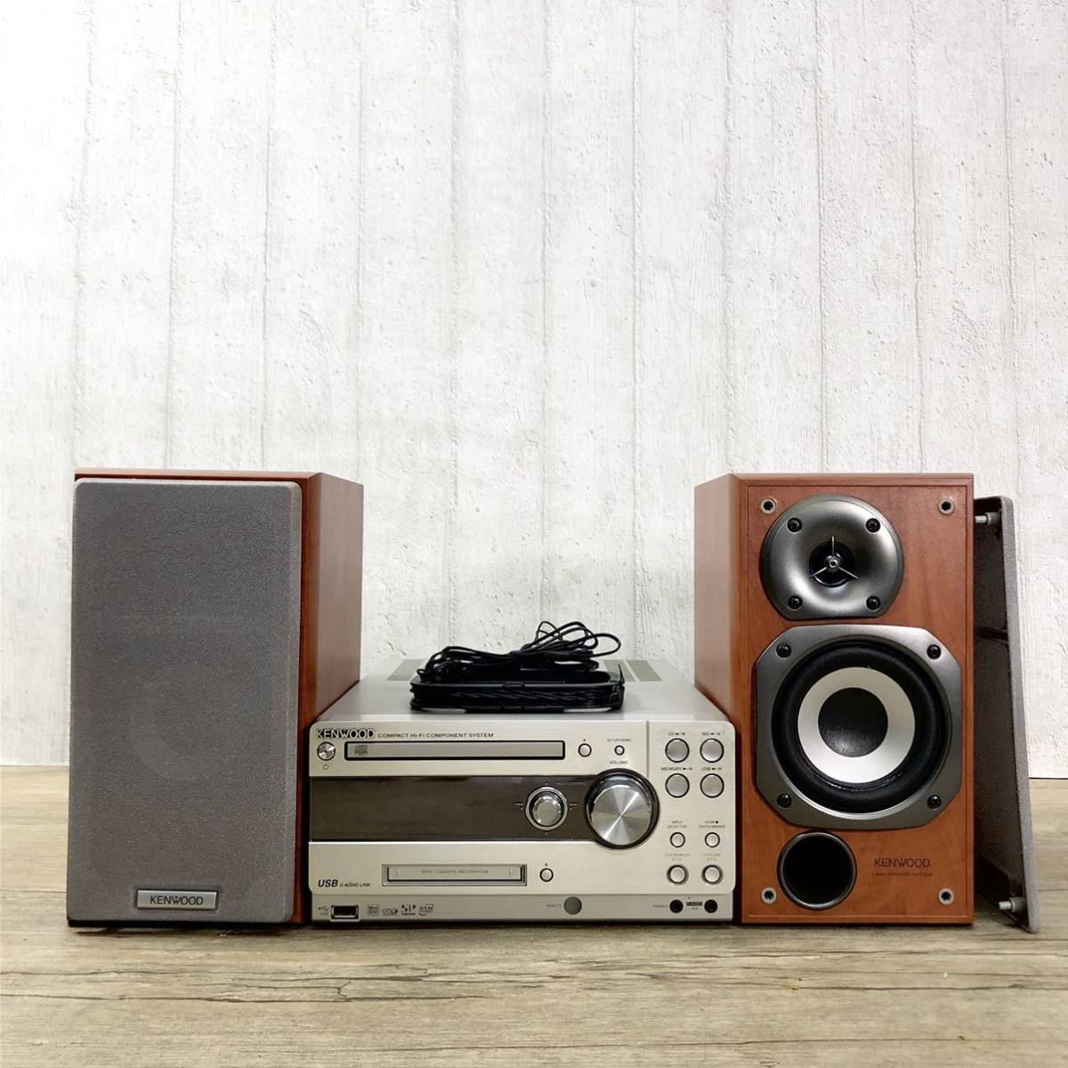 ラジオ・コンポ RD-UDA77 KENWOOD ケンウッド CD/MDコンポ RD-UDA77 システムコンポ ペア