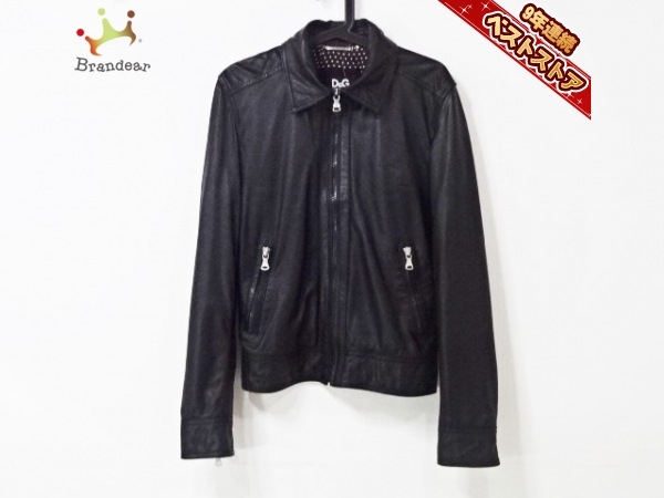 ディーアンドジー D&G ブルゾン サイズ44 S - 黒 メンズ 長袖/春/秋  
