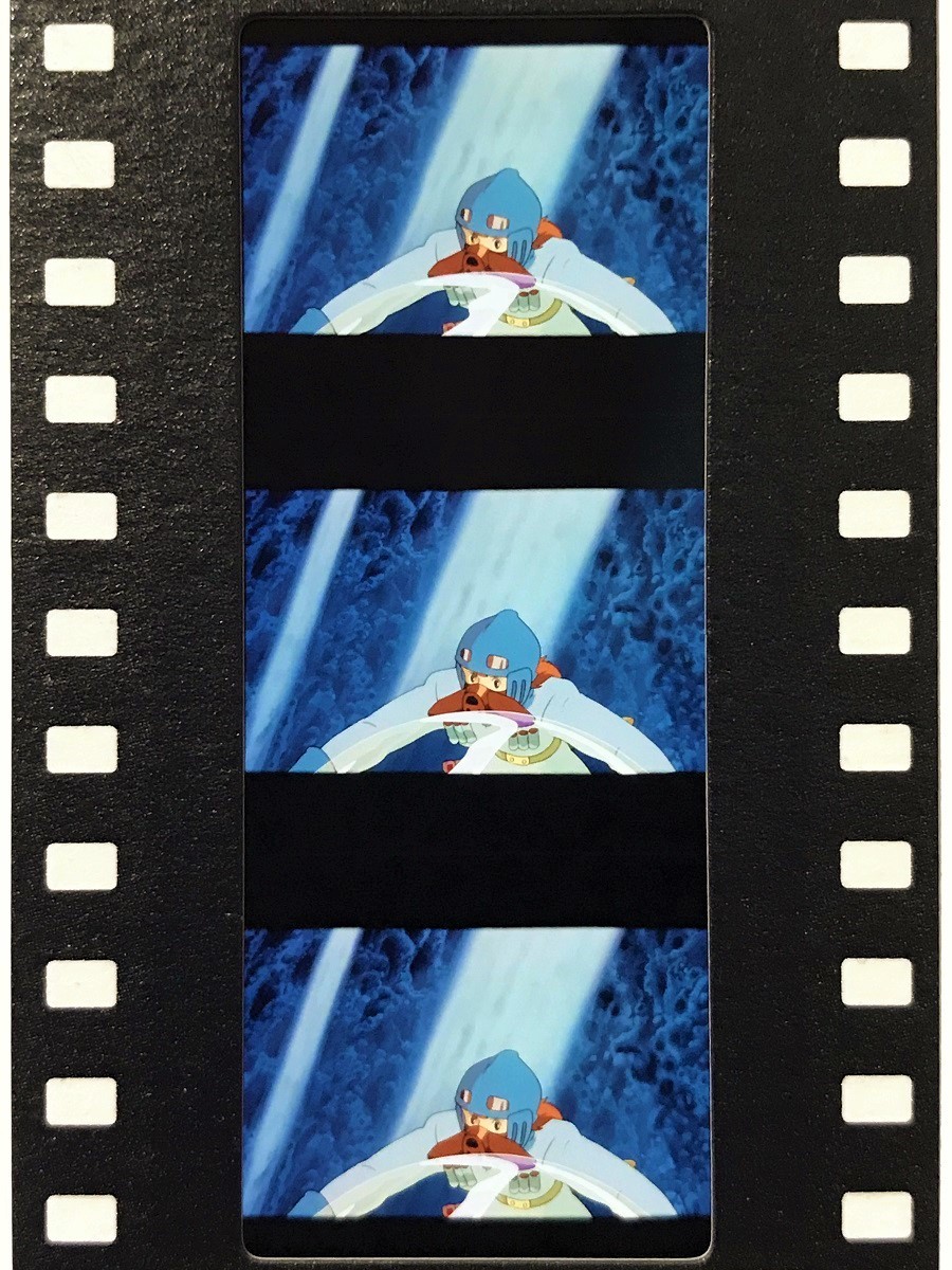 ジブリ美術館 フィルム 入場券 / 風の谷のナウシカ (王蟲の殻) ■宮崎駿 セル画