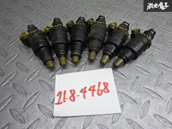 日産 純正 BNR32 スカイライン GT-R RB26DETT ノーマル インジェクター 6個 A46-00 実働車外し 在庫有 BCNR33 即納 棚6-3-C