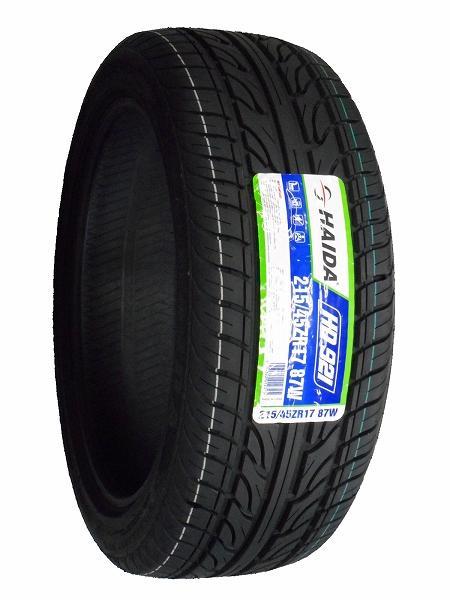 2本セット 送料税込￥9.520 新品タイヤ 215/45R17 HAIDA HD921 【公式