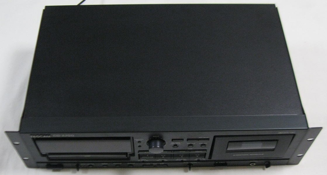 TASCAM CD-A700 - | Yahoo 公式通販 CD⁄カセットプレーヤー Yahoo!オークション CD の落札相場 「a700」CDデッキ (オーディオ機器) CD、カセットデッキ Tascam 整備済み vidéo