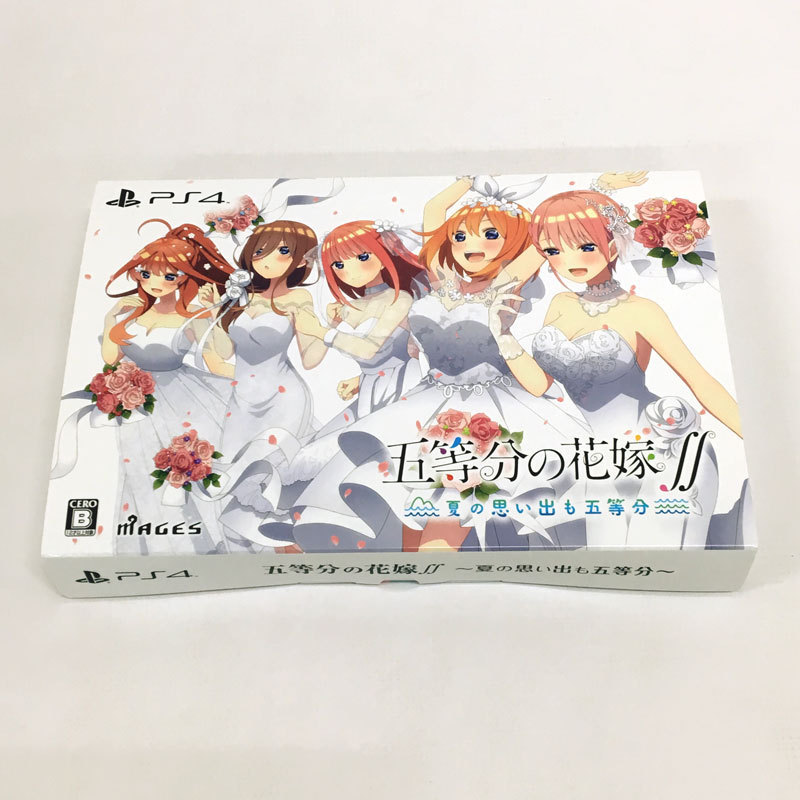 【格安，定番人気】 五等分の花嫁∬ 夏の思い出も五等分 限定版 PS4ソフト ゲーム 山城店 N138(PS4ソフト)｜売買されたオークション情報、yahooの商品情報をアーカイブ公開 - オークファン PS4ソフト