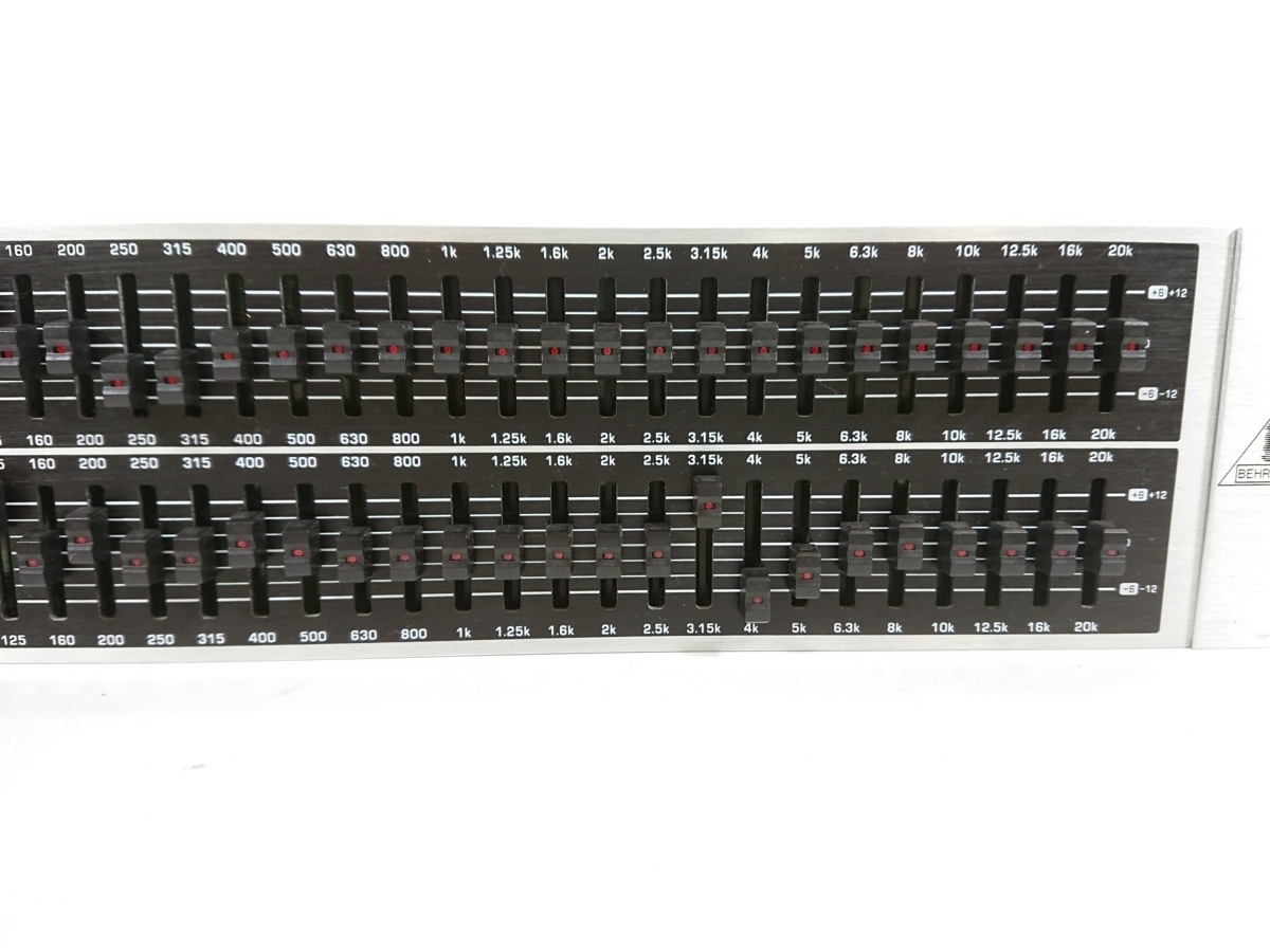 2 BEHRINGER ベリンガー グラフィックイコライザー GEQ3102 音響 動作