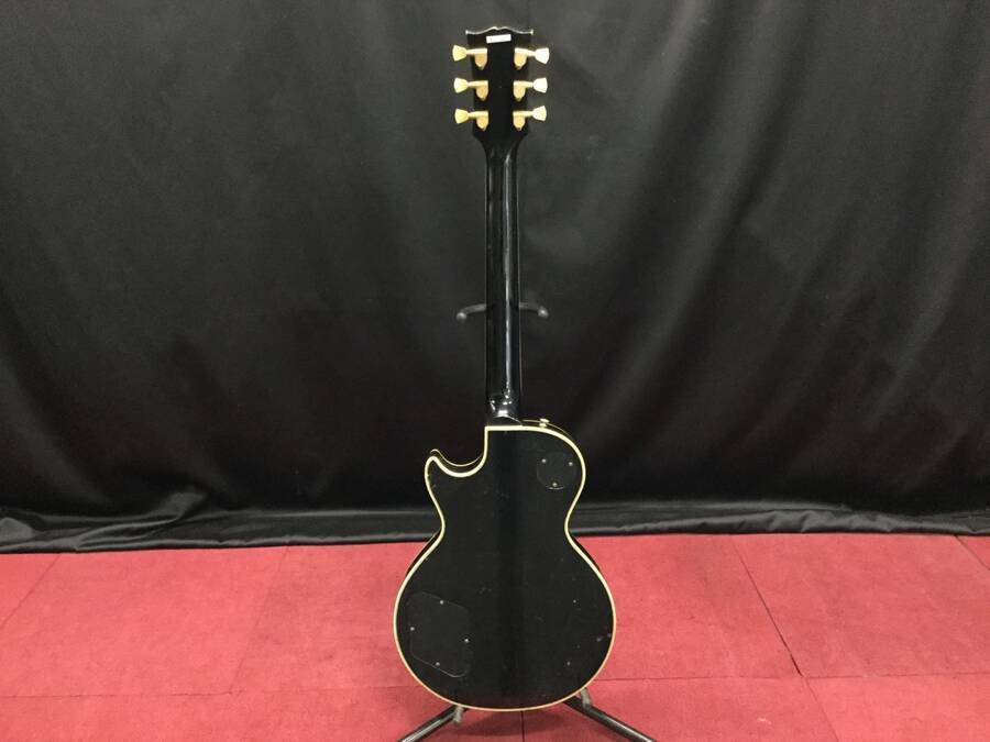 Orville オービル レスポールカスタム エレキギター シリアルNo.K018221 黒系★現状品