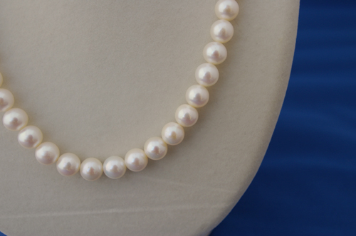 新品　淡水パール　本真珠ネックレス_2
