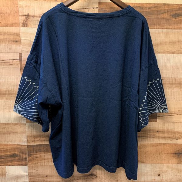 KAPITAL キャピタル 藍染 腕刺繍 Tシャツ インディゴ kapital Lサイズ