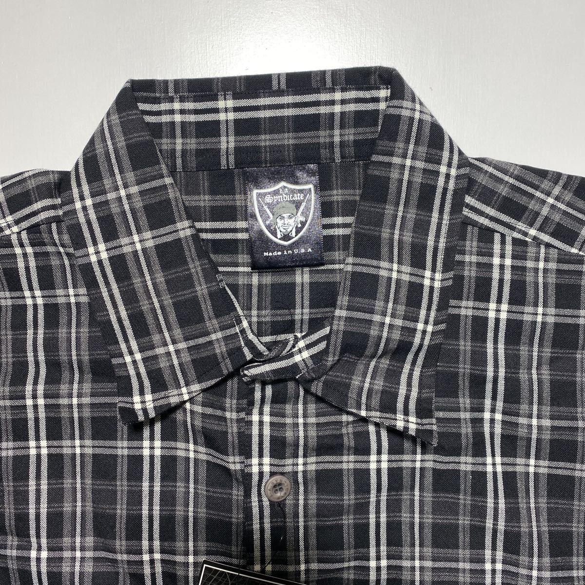 5XL】新品 L.A Syndicate O.G Check Shirts Made In USA シンジケート  