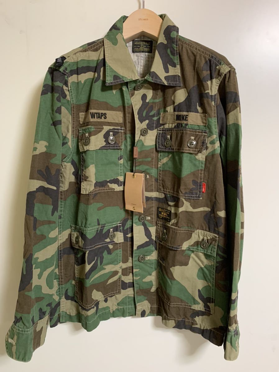 タグ付き・試着のみ】13A/W WTAPS ジャングルシャツ【2】【M】JUNGLE L