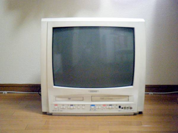 k☆フナイ電機 SUEDE 20インチDVD付きテレビデオ DV-20AE1(ビデオ内蔵