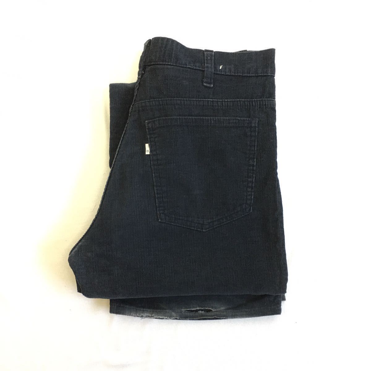希少！【70s LEVIS 646 コーデュロイ フレアパンツ USA製 W33 