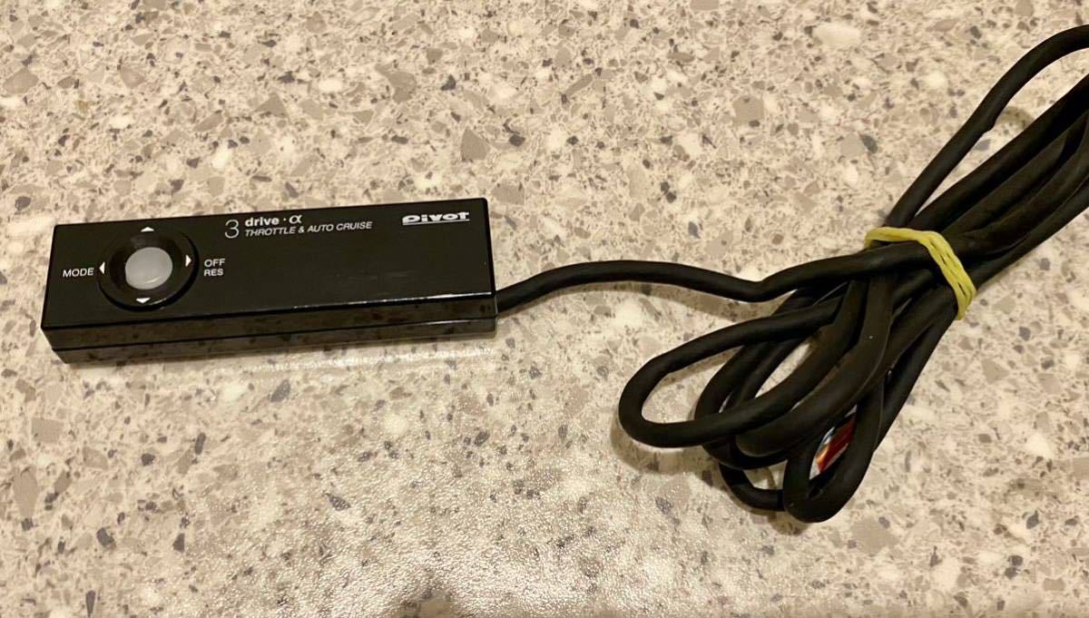 Pivot 3-drive α スロットルコントローラー　クルーズコントロール機能付き　スロコン　クルコン　BP5用ハーネス付_1