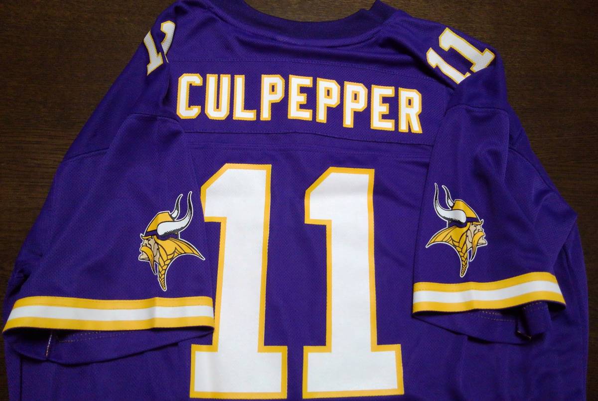 Nfl ミネソタ バイキングス １１ Culpepper Daunte Culpepper Reebok社製 サイズxl１６ １８ ジャージ 売買されたオークション情報 Yahooの商品情報をアーカイブ公開 オークファン Aucfan Com