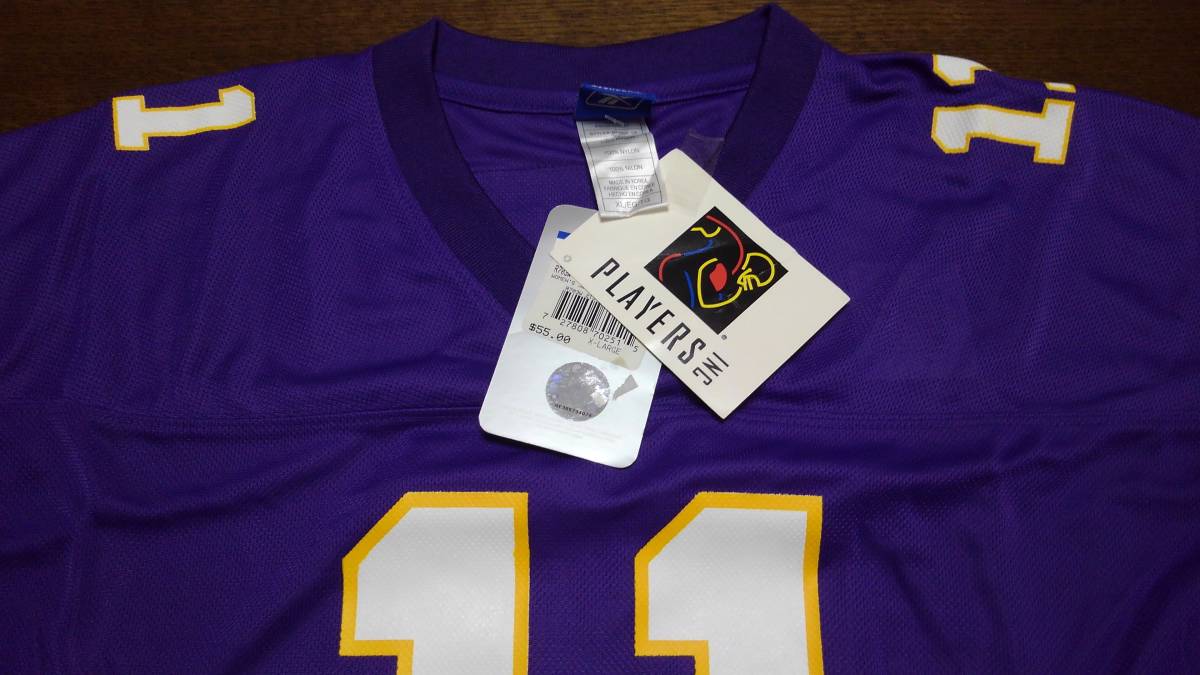 Nfl ミネソタ バイキングス １１ Culpepper Daunte Culpepper Reebok社製 サイズxl１６ １８ ジャージ 売買されたオークション情報 Yahooの商品情報をアーカイブ公開 オークファン Aucfan Com