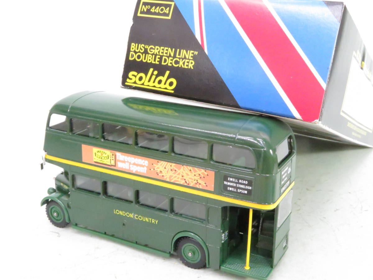 Solido Aec Bus Green Line Double Decker ダブルデッカーバス 箱付 1 50 フランス製 ヨヨレ ソリド 売買されたオークション情報 Yahooの商品情報をアーカイブ公開 オークファン Aucfan Com