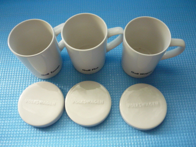 C☆非売品・未使用☆Volkswagen(フォルクスワーゲン)フタ付き 