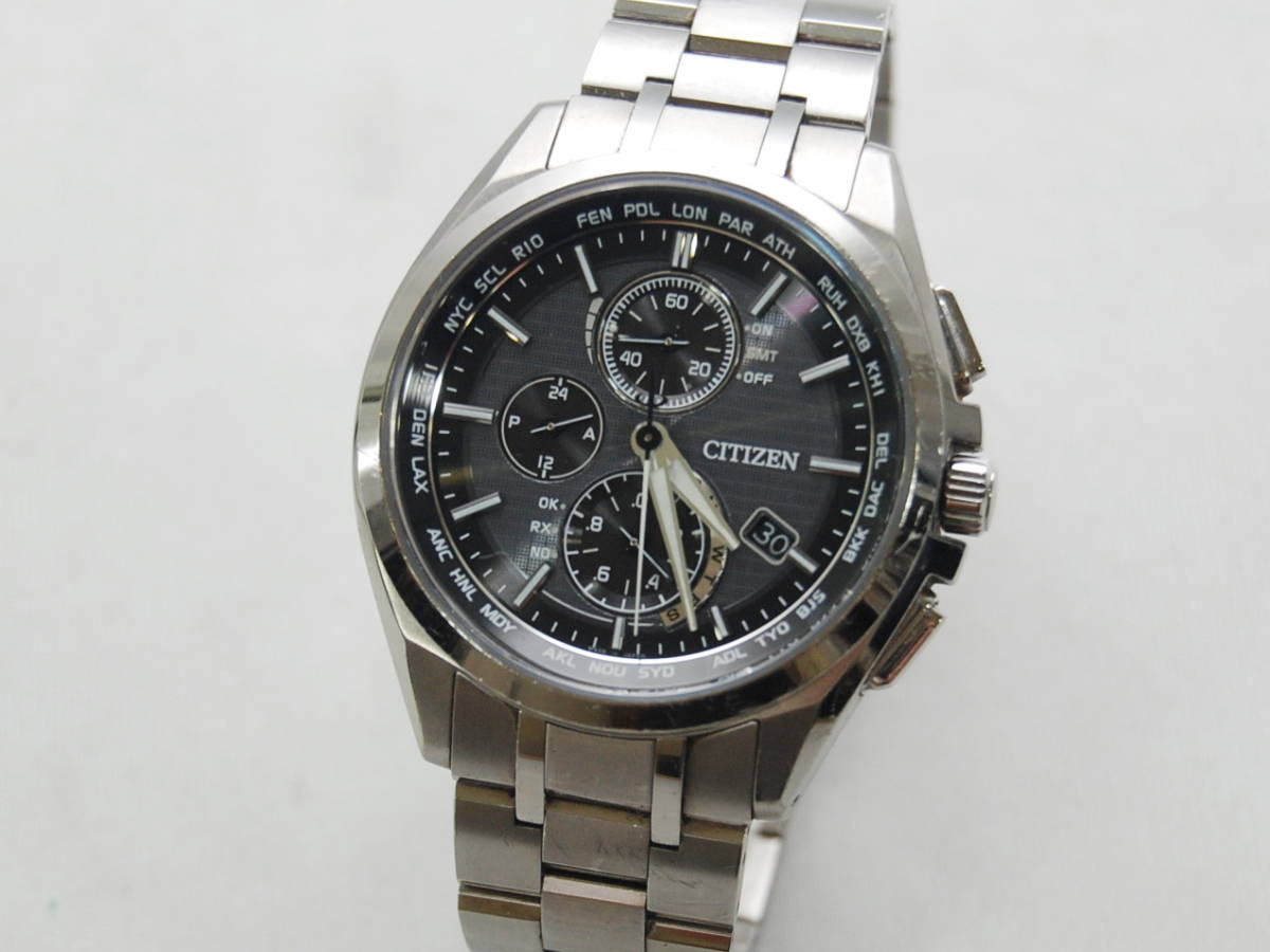 CITIZEN アテッサ シチズン H804-T018696 腕時計 チタン - エコ 