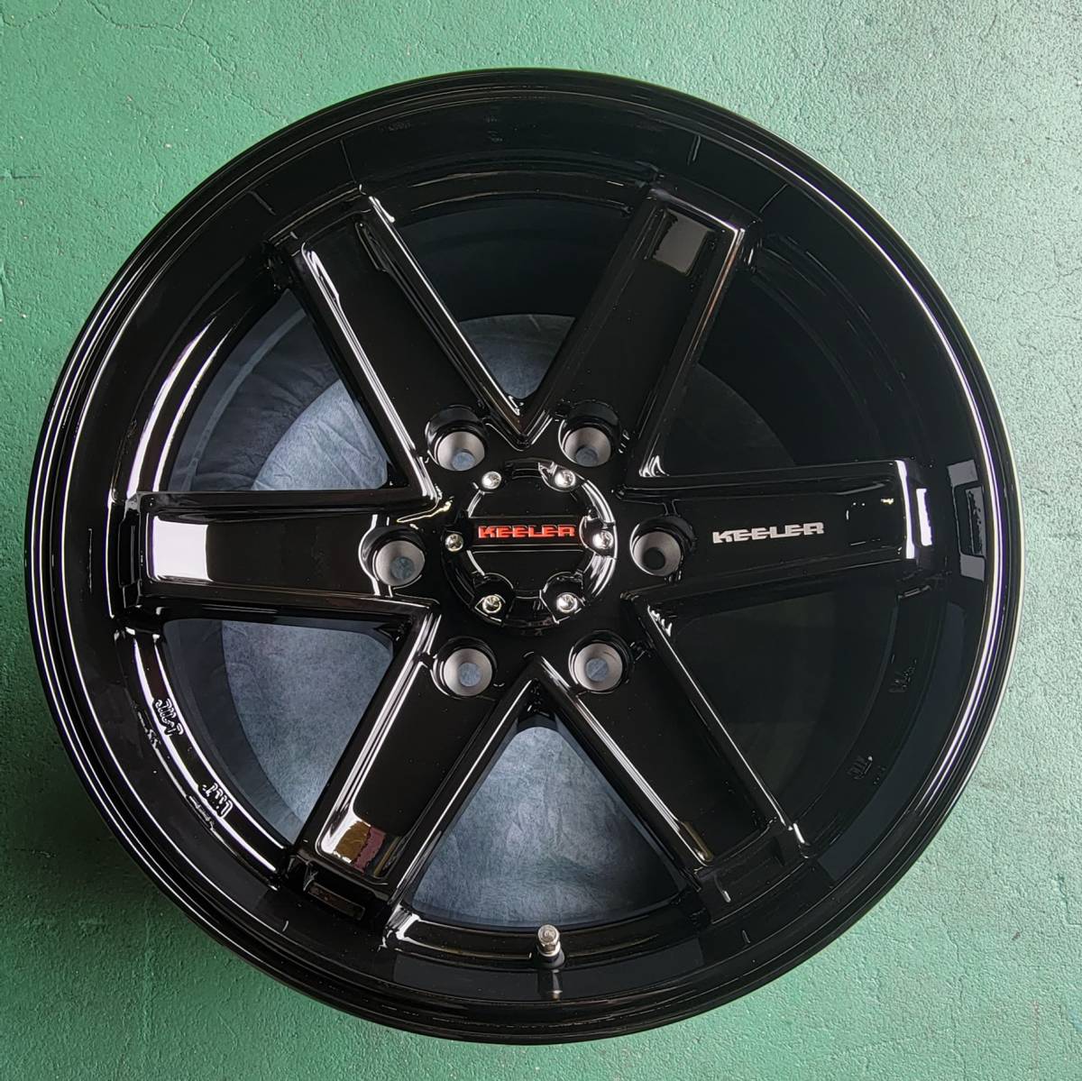 展示品処分 レーベンハート LV5 8.5J+35 5-114.3 BRUSHED NOIR CLEAR 4