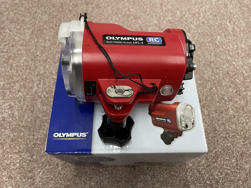 OLYMPUS★ストロボ★水中フラッシュ★UFL-3★中古です