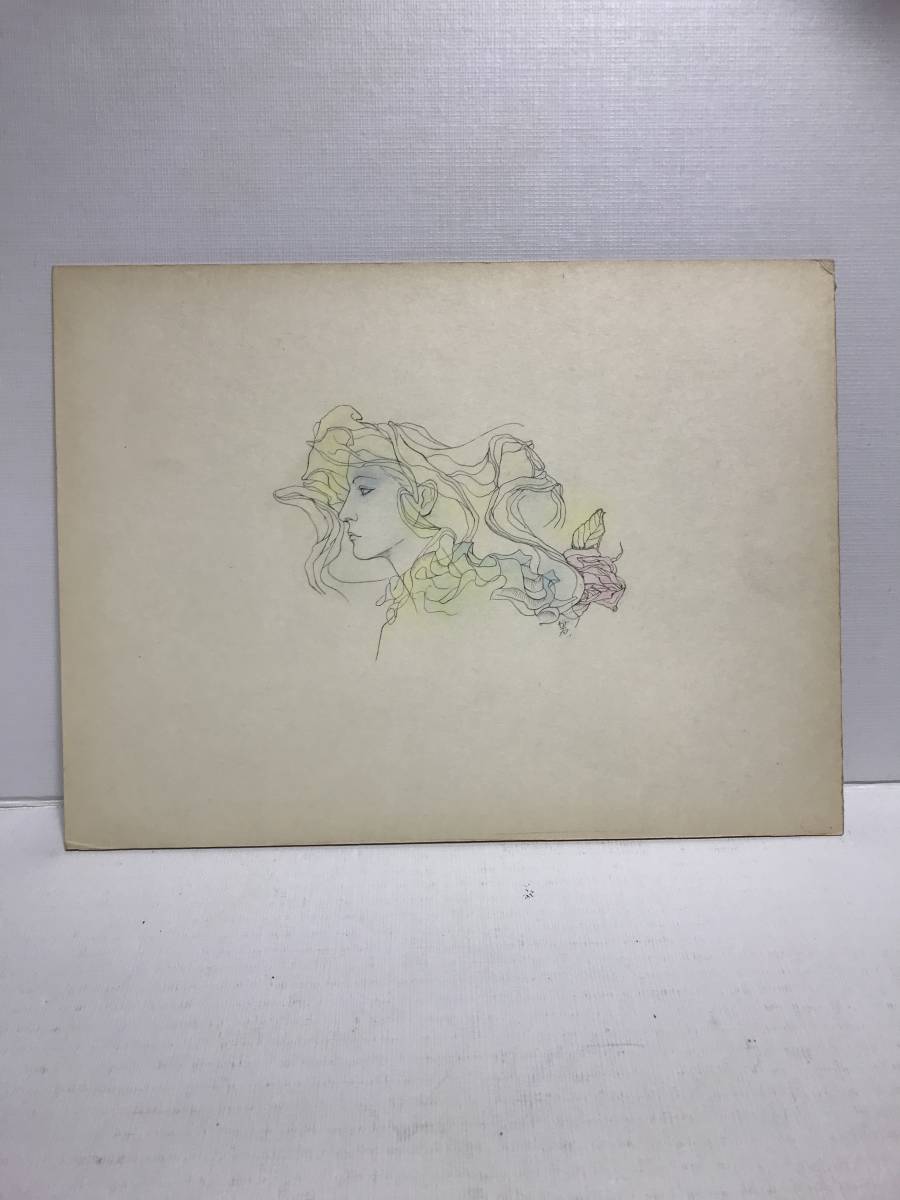 大人気，低価 稀少 原画 村上芳正 女性 彩色 ペン画 署名入 三島由紀夫の遺作 豊饒の海 を装幀した装幀家 村上芳正の な直筆原画(絵画)｜売買されたオークション情報、yahooの商品情報をアーカイブ公開 - その他