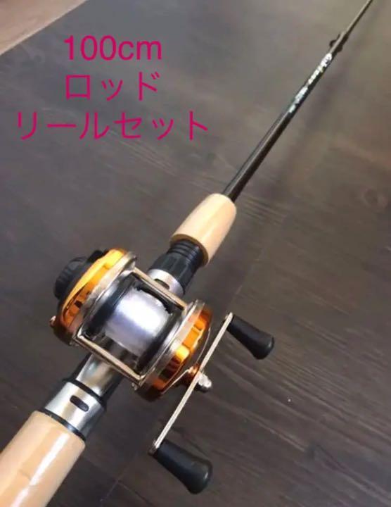 100cm ロッド リール ベイトセット Viltage ライン付き コンパクトロッド 収納時約35cm マルチロッド 穴釣 ゴールド ベイトリール 売買されたオークション情報 Yahooの商品情報をアーカイブ公開 オークファン Aucfan Com