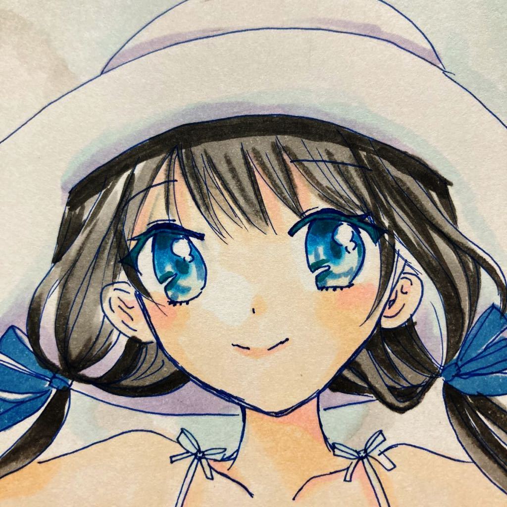 海の見える街 白ワンピースの女の子 オリジナル 手描きイラスト 手描きイラスト 売買されたオークション情報 Yahooの商品情報をアーカイブ公開 オークファン Aucfan Com